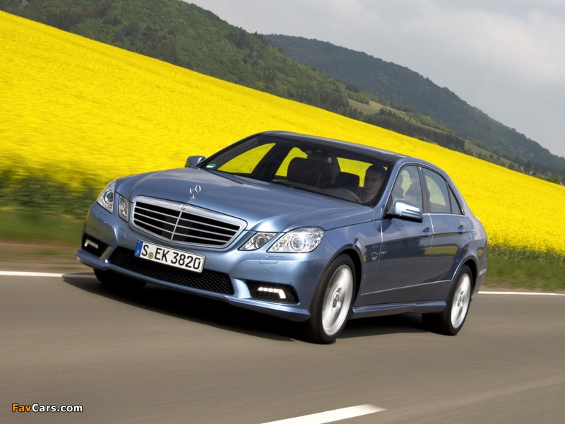 Mercedes-Benz E 500 AMG Sports Package (W212) 2009–12 pictures (800 x 600)