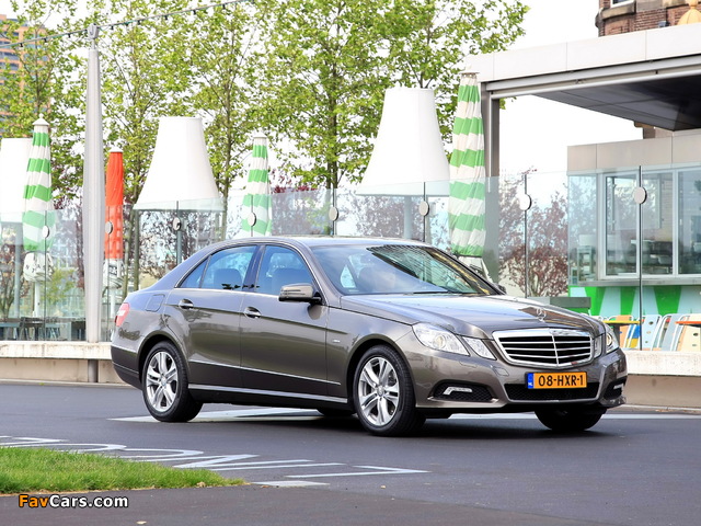 Mercedes-Benz E 250 CDI (W212) 2009–12 pictures (640 x 480)