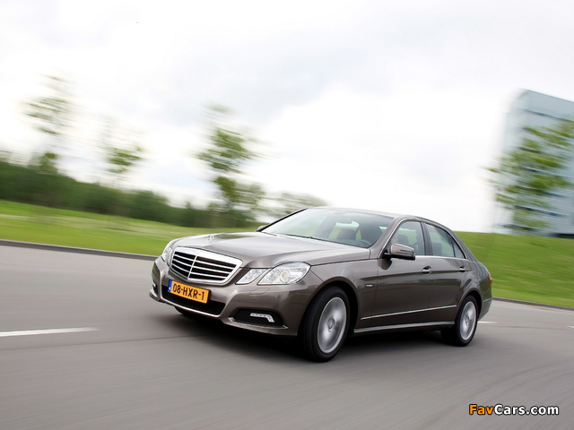 Mercedes-Benz E 250 CDI (W212) 2009–12 pictures (640 x 480)