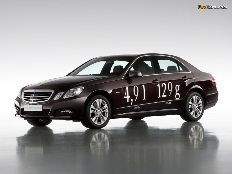 Mercedes-Benz E 250 CDI (W212) 2009–12 pictures (800 x 600)