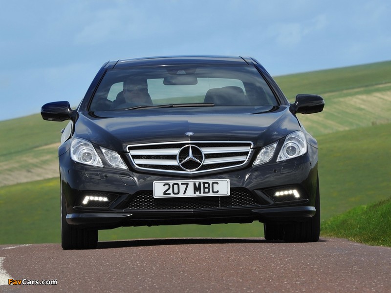 Mercedes-Benz E 500 Coupe AMG Sports Package UK-spec (C207) 2009–12 pictures (800 x 600)