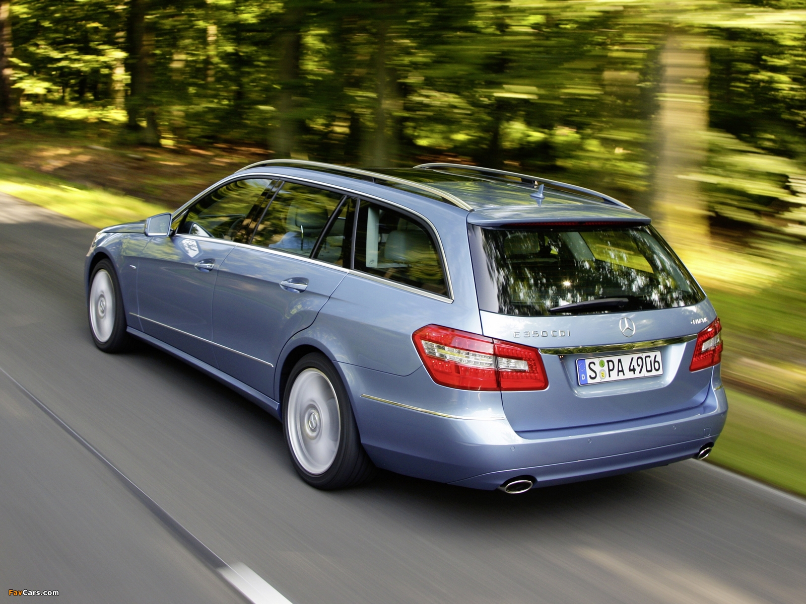 Mercedes-Benz E 350 CDI 4MATIC Estate (S212) 2009–12 pictures (1600 x 1200)