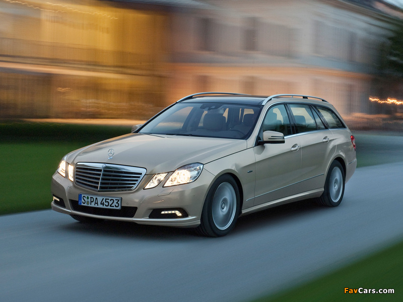 Mercedes-Benz E 250 CDI Estate (S212) 2009–12 pictures (800 x 600)