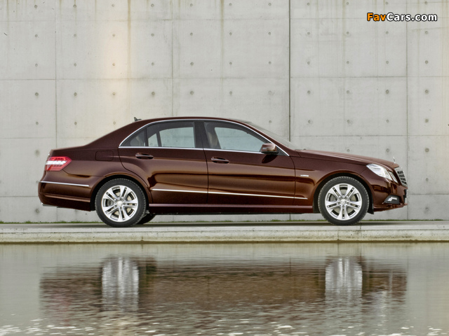 Mercedes-Benz E 350 CGI (W212) 2009–12 pictures (640 x 480)