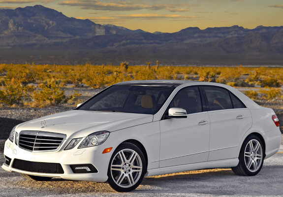 Mercedes-Benz E 550 AMG Sports Package (W212) 2009–12 wallpapers