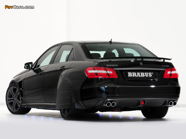 Brabus E V12 (W212) 2009 wallpapers (640 x 480)