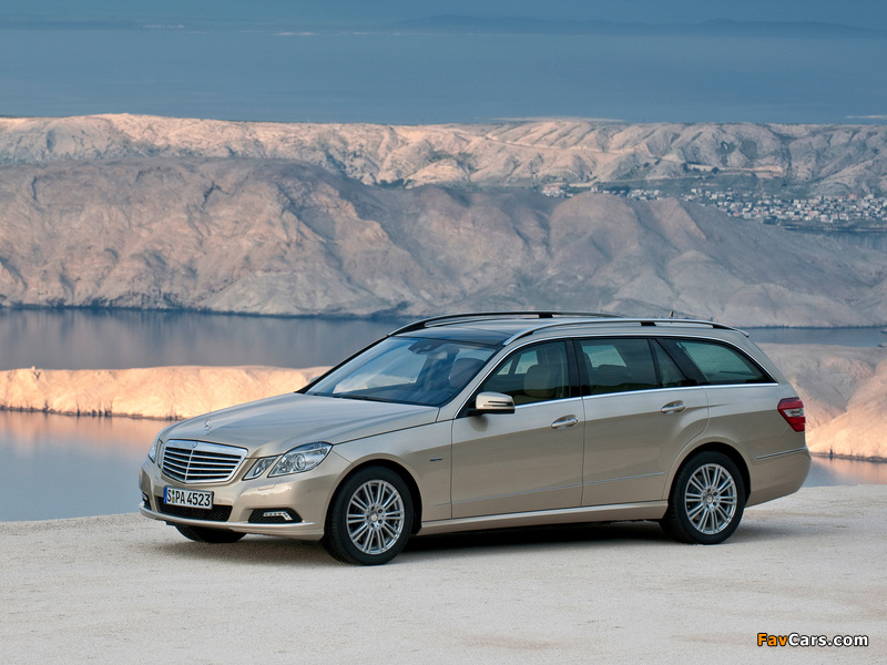 Mercedes-Benz E 250 CDI Estate (S212) 2009–12 wallpapers (800 x 600)