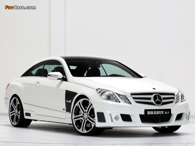 Brabus Mercedes-Benz E-Klasse Coupe (C207) 2009 wallpapers (640 x 480)