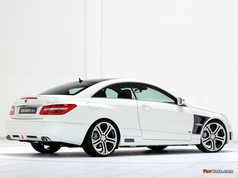 Brabus Mercedes-Benz E-Klasse Coupe (C207) 2009 wallpapers (800 x 600)