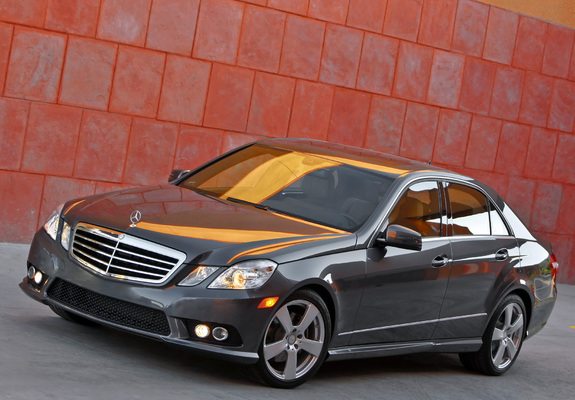Mercedes-Benz E 350 AMG Sports Package US-spec (W212) 2009–12 wallpapers