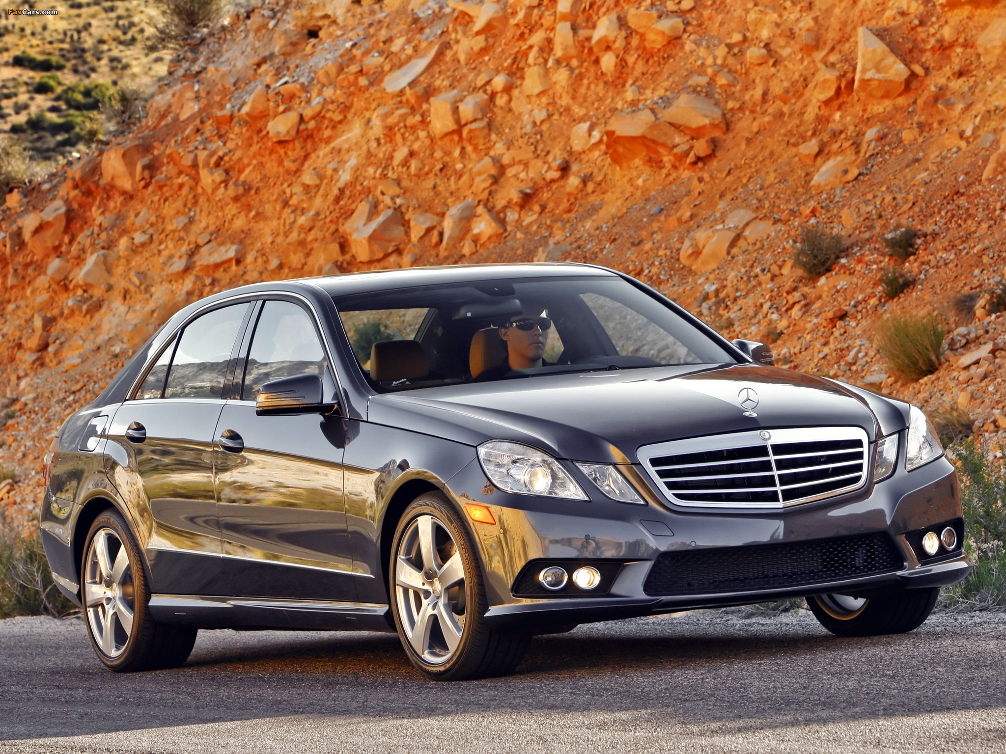 Mercedes-Benz E 350 AMG Sports Package US-spec (W212) 2009–12 wallpapers (2048 x 1536)