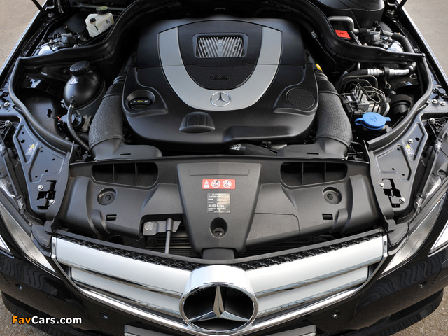 Mercedes-Benz E 500 Coupe AMG Sports Package UK-spec (C207) 2009–12 wallpapers (640 x 480)