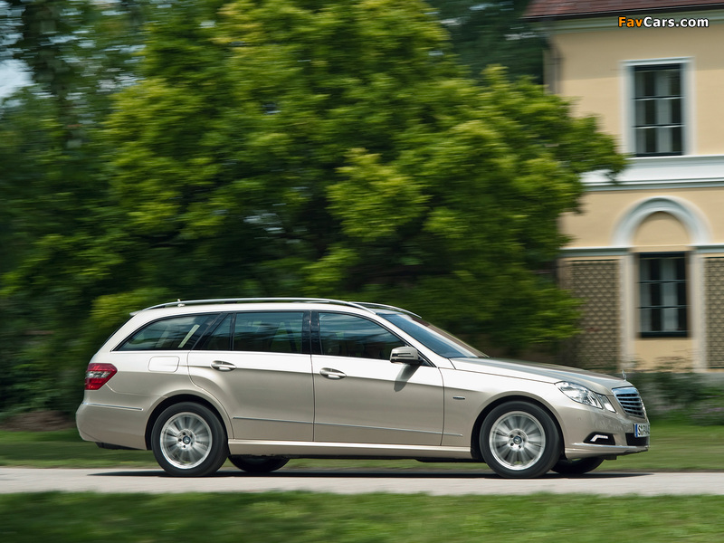 Mercedes-Benz E 250 CDI Estate (S212) 2009–12 wallpapers (800 x 600)