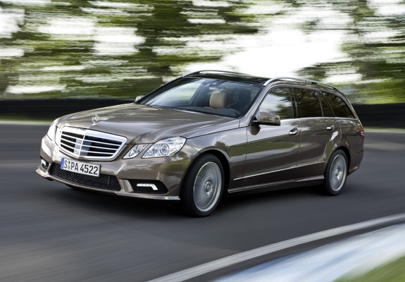 Mercedes-Benz E 500 AMG Sports Package Estate (S212) 2009–12 wallpapers