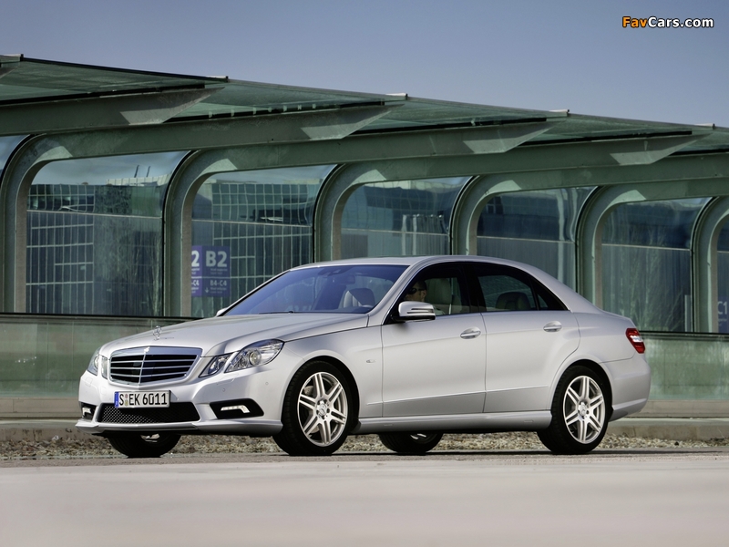 Mercedes-Benz E 350 CGI AMG Sports Package (W212) 2009–12 wallpapers (800 x 600)