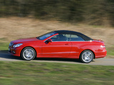 Mercedes-Benz E 250 CGI Cabrio AMG Sports Package UK-spec (A207) 2010–12 images