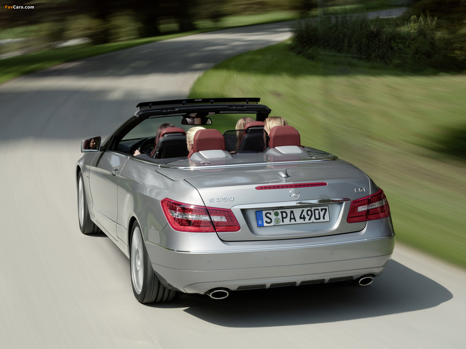 Mercedes-Benz E 350 CGI Cabrio (A207) 2010–12 images (1600 x 1200)