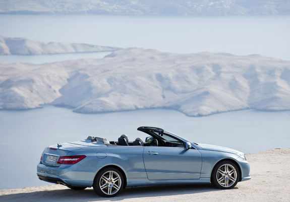 Mercedes-Benz E 500 Cabrio AMG Sports Package (A207) 2010–12 images