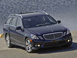 Mercedes-Benz E 350 4MATIC Estate AMG Sports Package US-spec (S212) 2010–12 images