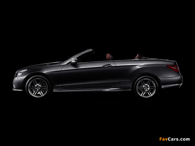 Mercedes-Benz E 500 Cabrio AMG Sports Package (A207) 2010–12 images (640 x 480)