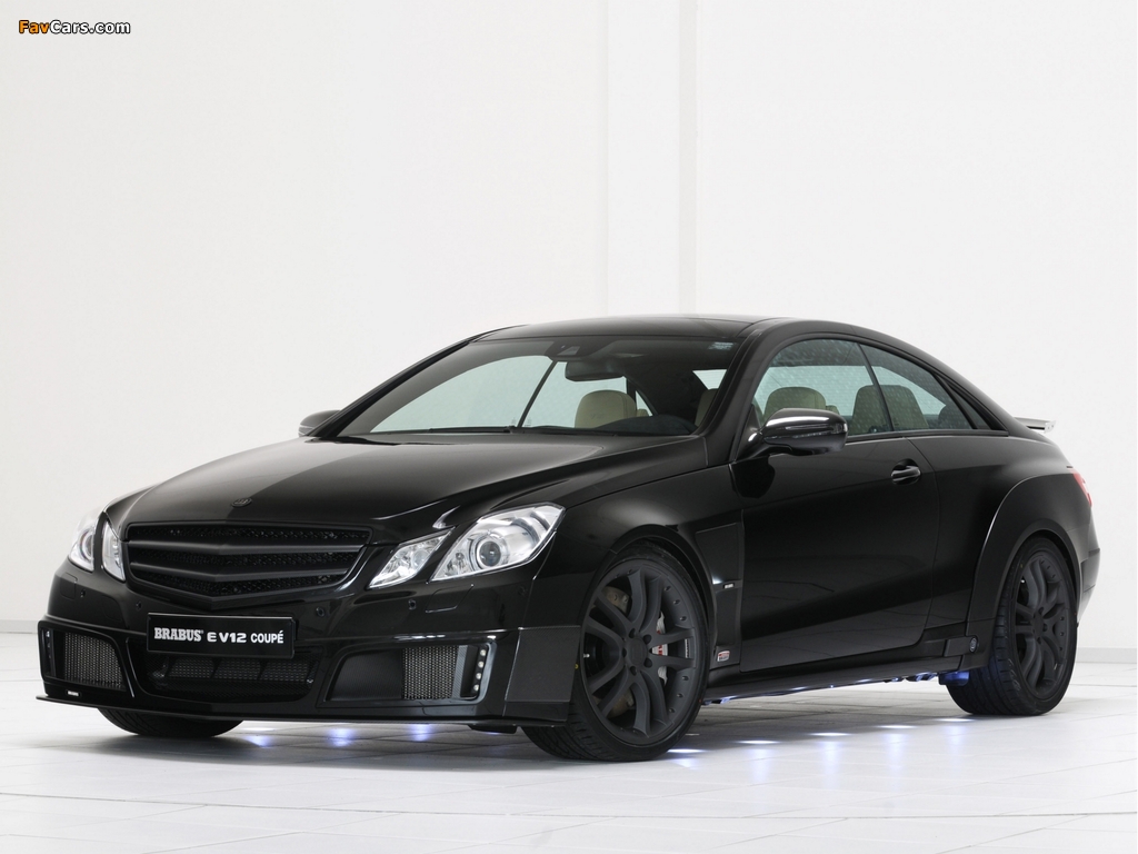 Brabus Mercedes-Benz E-Klasse V12 Coupe (C207) 2010 photos (1024 x 768)