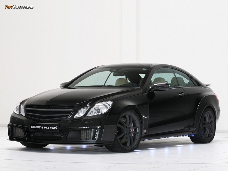 Brabus Mercedes-Benz E-Klasse V12 Coupe (C207) 2010 photos (800 x 600)