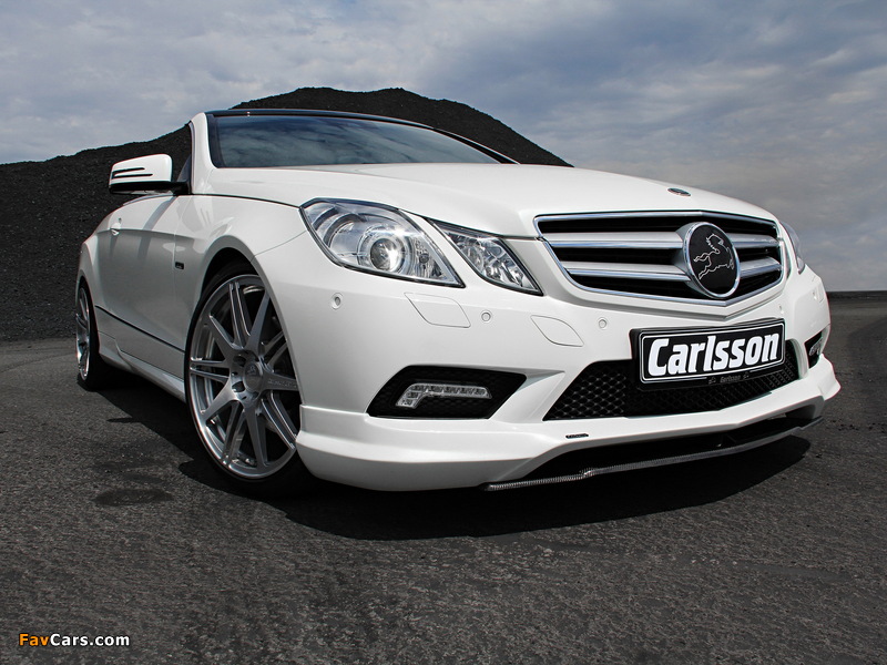 Carlsson Mercedes-Benz E-Klasse Cabrio (A207) 2010 photos (800 x 600)