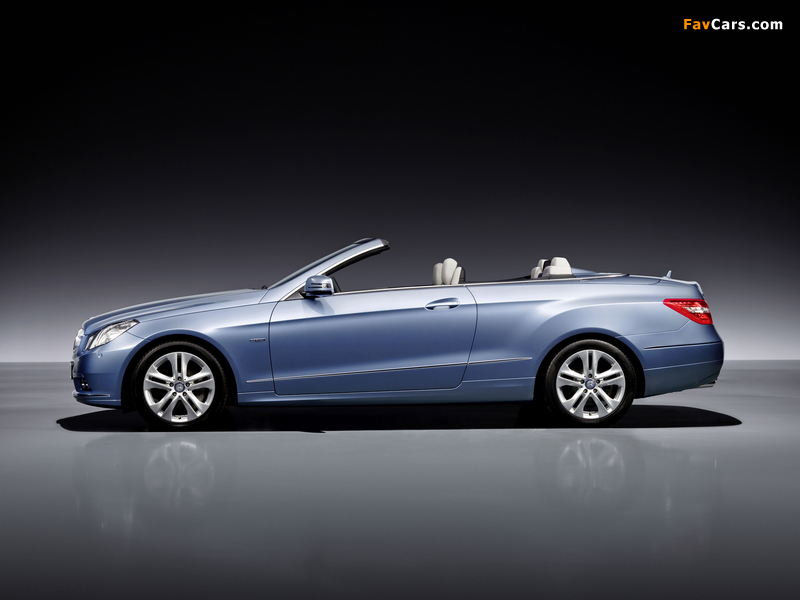 Mercedes-Benz E 350 CGI Cabrio (A207) 2010–12 pictures (800 x 600)