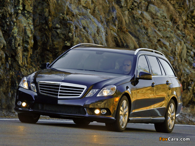Mercedes-Benz E 350 4MATIC Estate AMG Sports Package US-spec (S212) 2010–12 pictures (640 x 480)