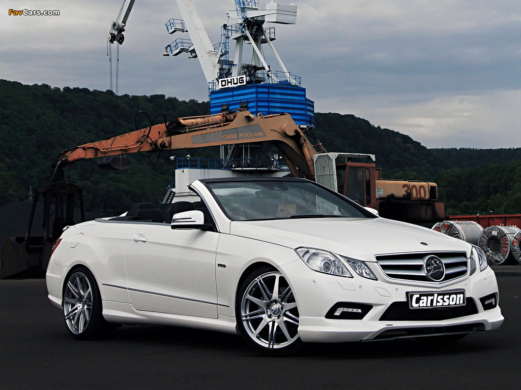 Carlsson Mercedes-Benz E-Klasse Cabrio (A207) 2010 pictures (1024 x 768)