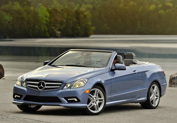 Mercedes-Benz E 550 Cabrio AMG Sports Package (A207) 2010–12 pictures