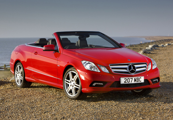 Mercedes-Benz E 250 CGI Cabrio AMG Sports Package UK-spec (A207) 2010–12 pictures