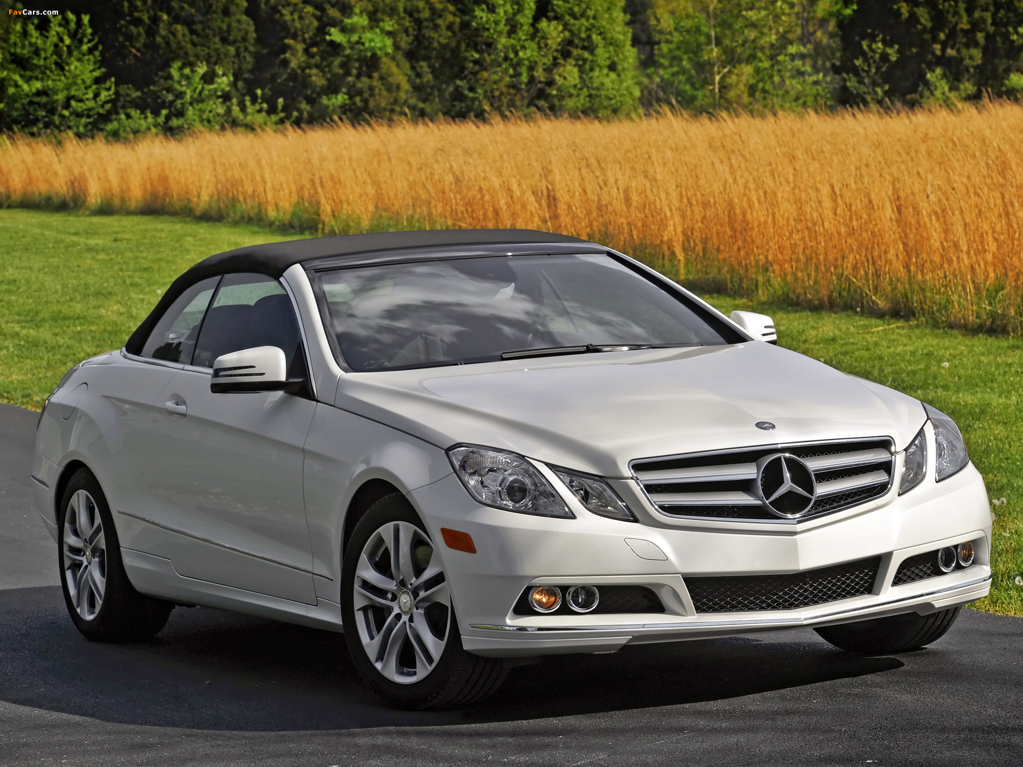 Mercedes-Benz E 350 Cabrio US-spec (A207) 2010–12 wallpapers (2048 x 1536)