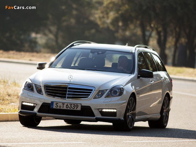 Mercedes-Benz E 63 AMG Estate (S212) 2011–12 photos (640 x 480)