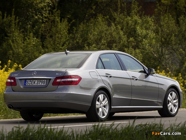 Mercedes-Benz E 200 NGT (W212) 2011–12 photos (640 x 480)