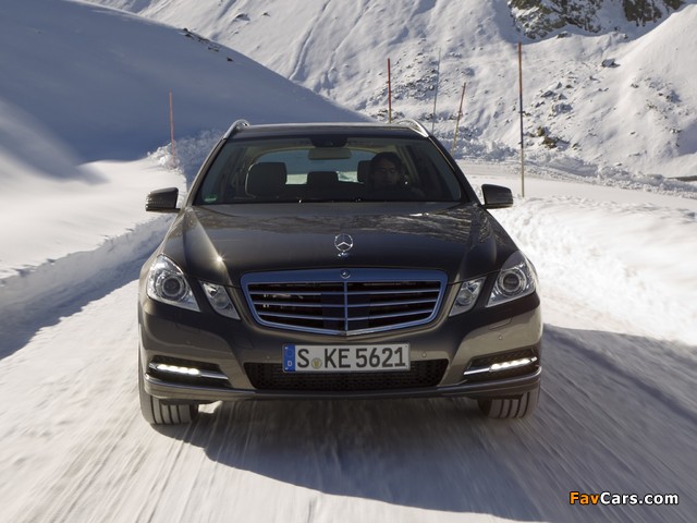 Mercedes-Benz E 250 CDI 4MATIC Estate (S212) 2011–12 pictures (640 x 480)