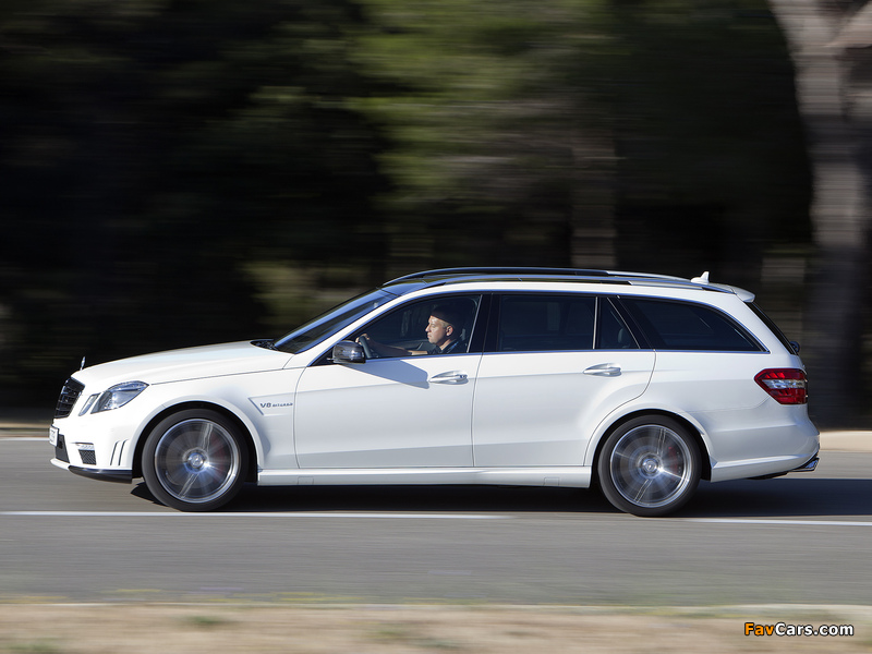 Mercedes-Benz E 63 AMG Estate (S212) 2011–12 wallpapers (800 x 600)