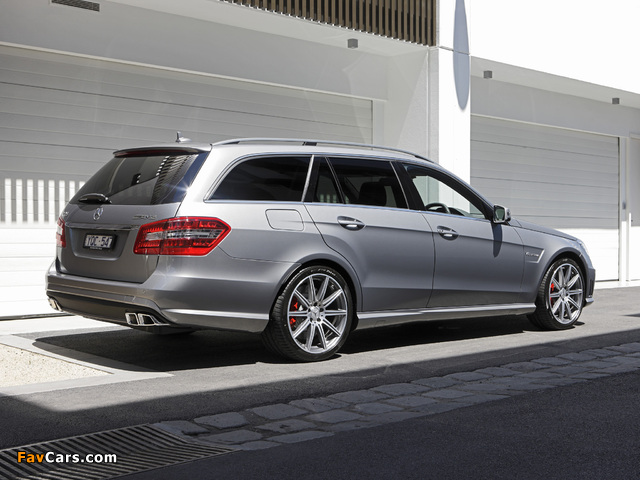 Mercedes-Benz E 63 AMG Estate AU-spec (S212) 2012 images (640 x 480)