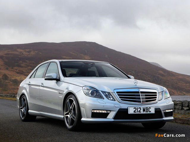 Mercedes-Benz E 63 AMG UK-spec (W212) 2012 images (640 x 480)