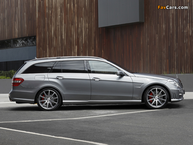 Mercedes-Benz E 63 AMG Estate AU-spec (S212) 2012 pictures (640 x 480)