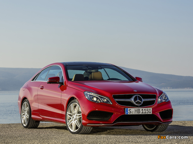 Mercedes-Benz E 500 Coupe AMG Sports Package (C207) 2013 images (640 x 480)