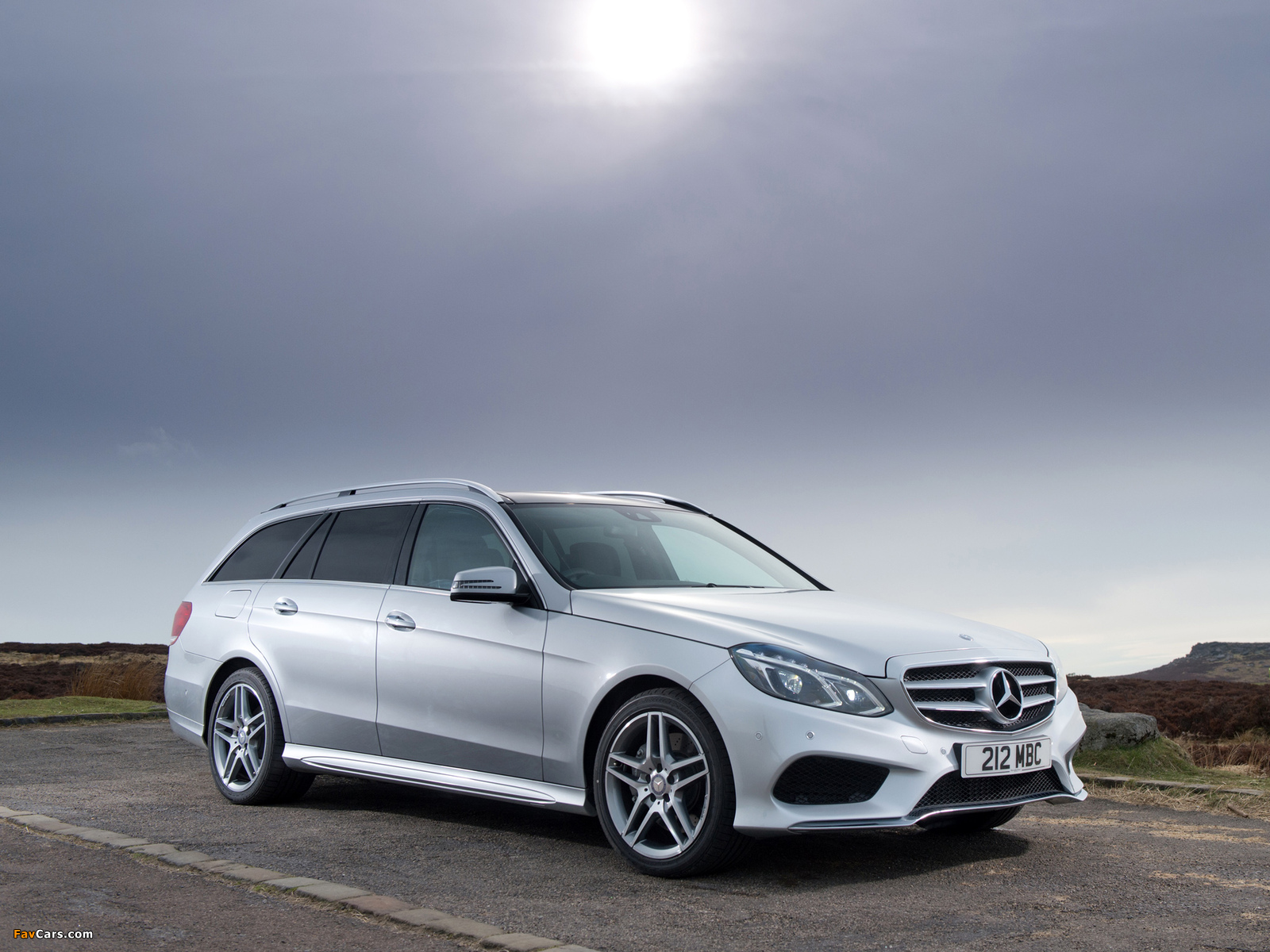 Mercedes-Benz E 350 BlueTec AMG Sports Package Estate UK-spec (S212) 2013 images (1600 x 1200)