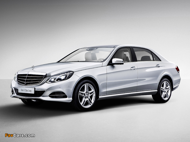Mercedes-Benz E 400 L Hybrid (W212) 2013 images (640 x 480)