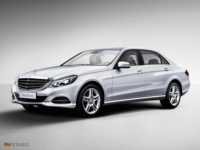 Mercedes-Benz E 400 L Hybrid (W212) 2013 images (800 x 600)