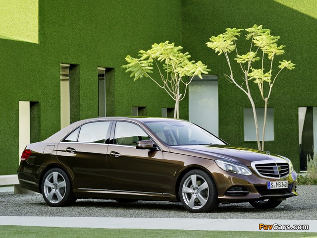 Mercedes-Benz E 300 BlueTec Hybrid (W212) 2013 images (640 x 480)