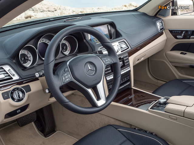 Mercedes-Benz E 350 BlueTec Cabrio (A207) 2013 images (640 x 480)