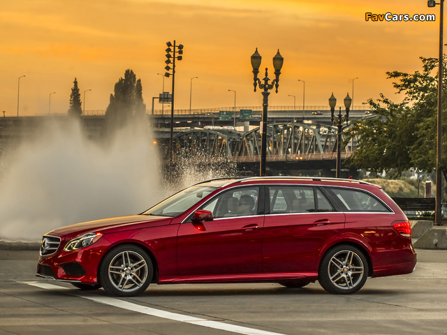 Mercedes-Benz E 350 4MATIC AMG Sports Package Estate US-spec (S212) 2013 photos (640 x 480)