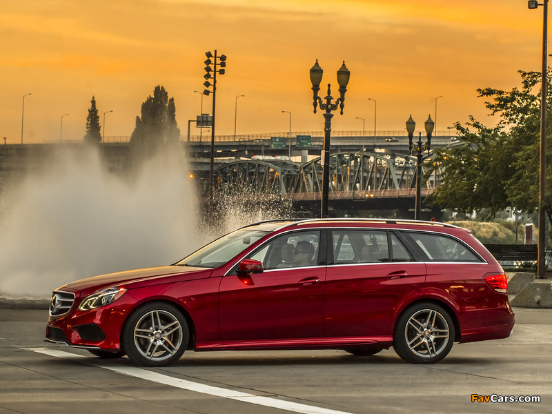 Mercedes-Benz E 350 4MATIC AMG Sports Package Estate US-spec (S212) 2013 photos (800 x 600)