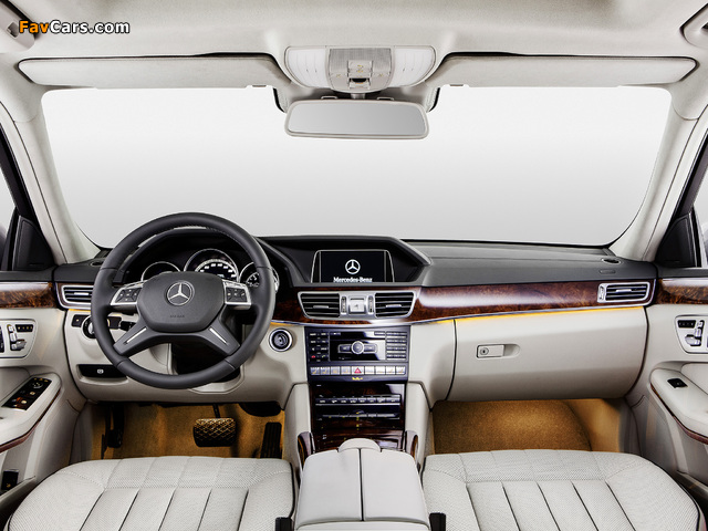Mercedes-Benz E 400 L Hybrid (W212) 2013 pictures (640 x 480)