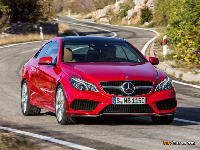 Mercedes-Benz E 500 Coupe AMG Sports Package (C207) 2013 pictures (640 x 480)